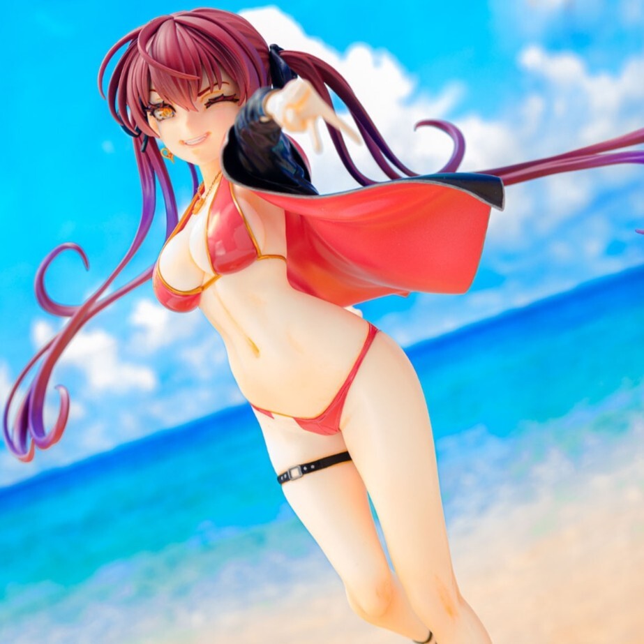 宝鐘マリン 水着ver ホロライブ 25cm 無着色 レジンパーツ 宝鐘マリン 水着ver ホロライブ 25cm 無着色 レジンパーツ