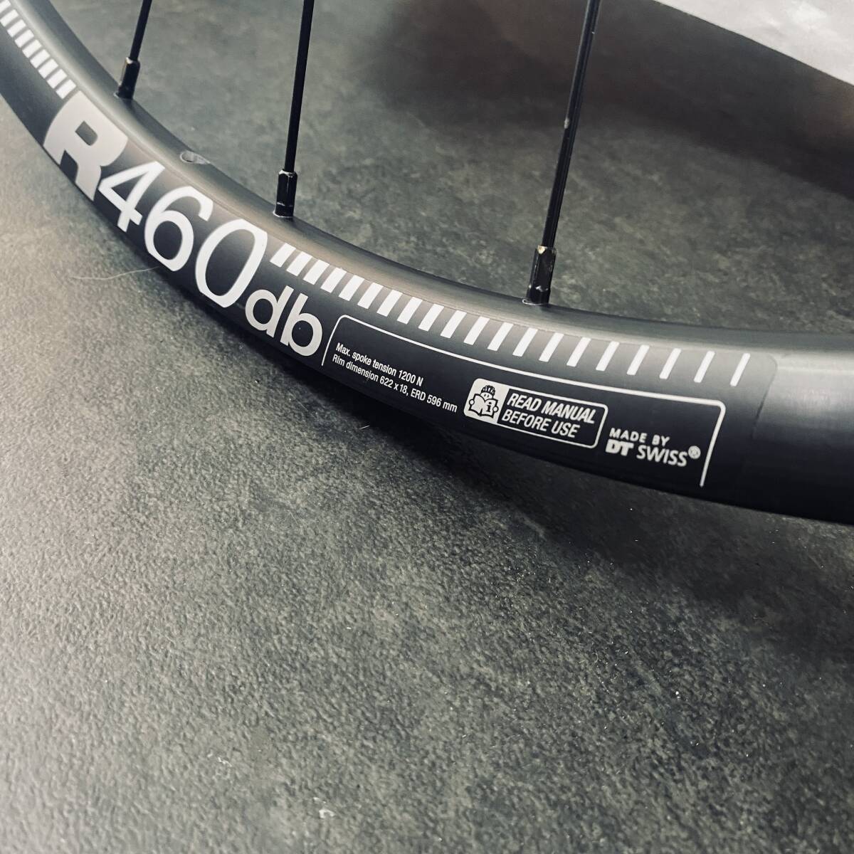 未使用品】DT SWISS(DTスイス)R460リム使用 ディスクブレーキ 未使用品】DT SWISS(DTスイス)R460リム使用 ディスクブレーキ