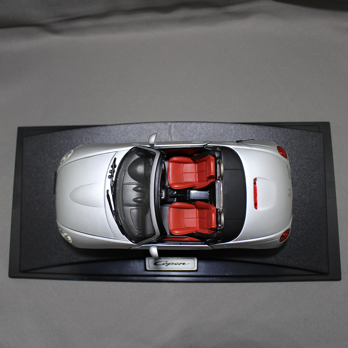 ミニカー 1/18 L880K ダイハツコペン (シルバー・レザー ミニカー 1/18 L880K ダイハツコペン (シルバー・レザー