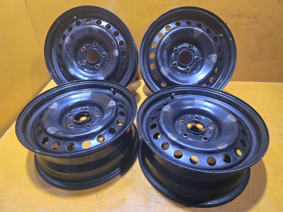 [R189] колесо 4шт.@* steel Nissan 16×6.5J 5 дыра PCD114.3 +40?