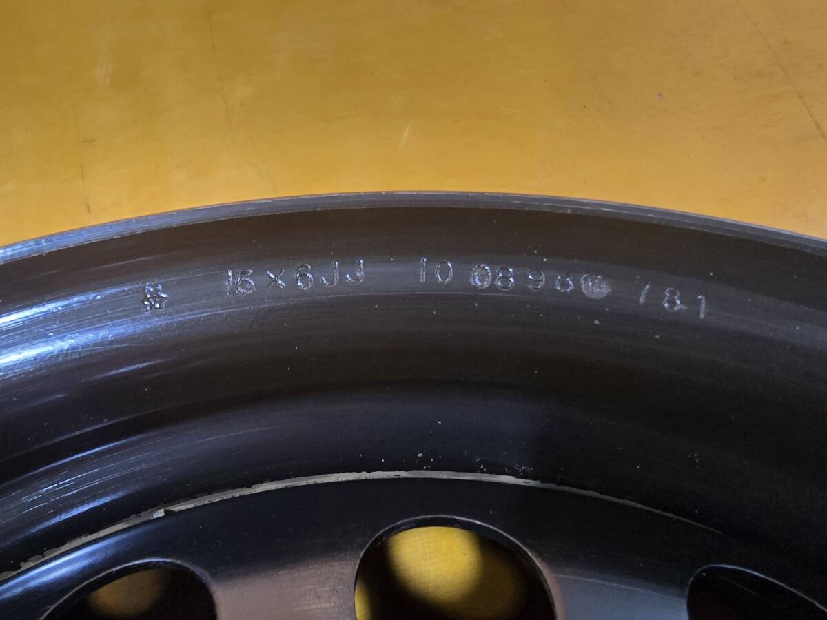 [R193] колесо 4шт.@* steel Honda 15×6J 4 дыра PCD114.3 +50