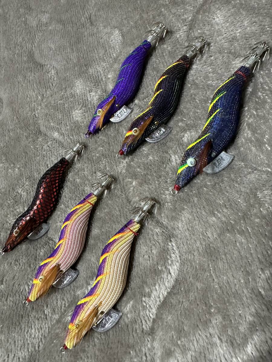 林釣漁具製作所 餌木猿 エギング 2.5号 6本 その1