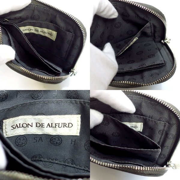 SALON DE ALFURD サロンドアルファード ルクーチェ コンパクト ウォレット【送料無料】中古品 used AB
