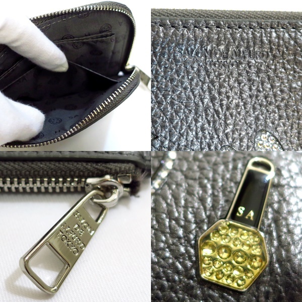 SALON DE ALFURD サロンドアルファード ルクーチェ コンパクト ウォレット【送料無料】中古品 used AB