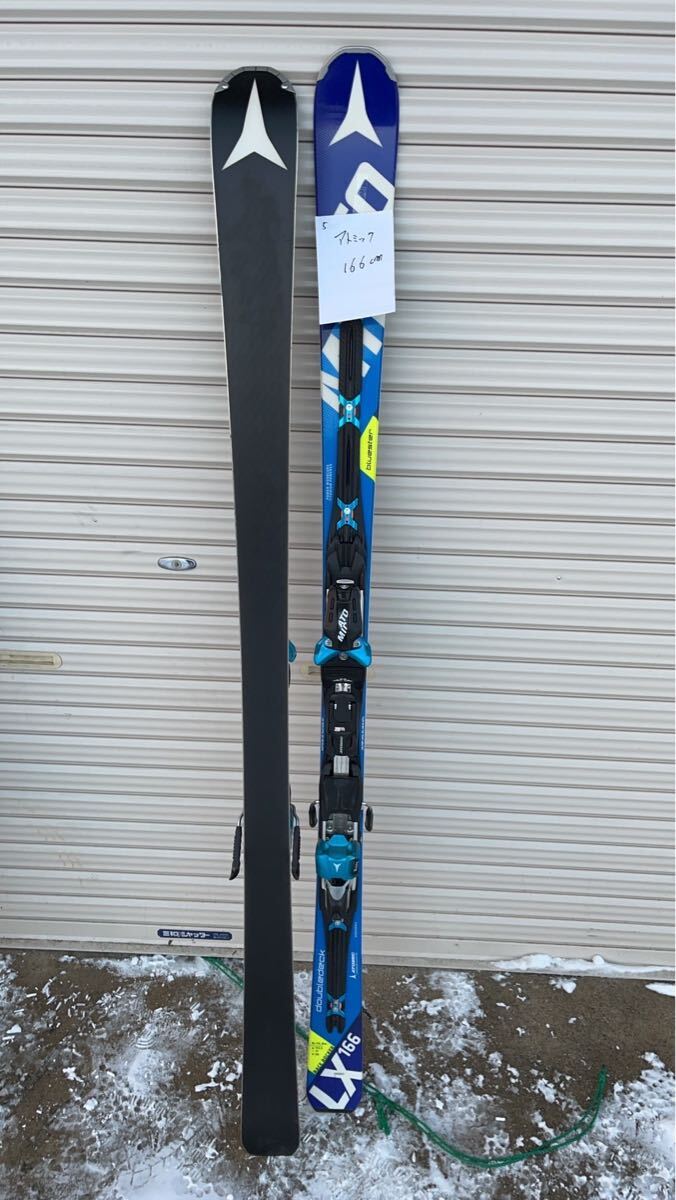ATOMIC スキー板 166cm