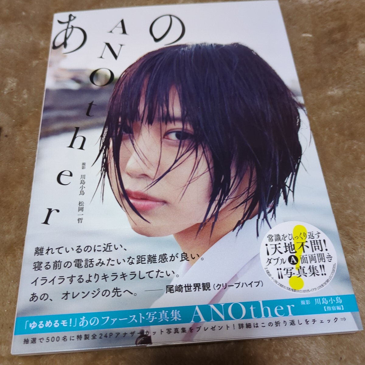 あのちゃん あの写真集 初版