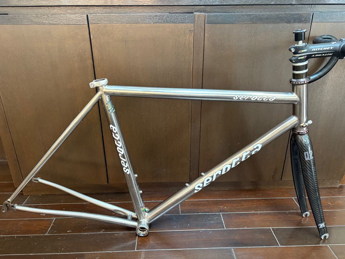 SEROTTA セロッタ チタン ロードバイク チタンフレーム レア品 SEROTTA セロッタ チタン ロードバイク チタンフレーム レア品