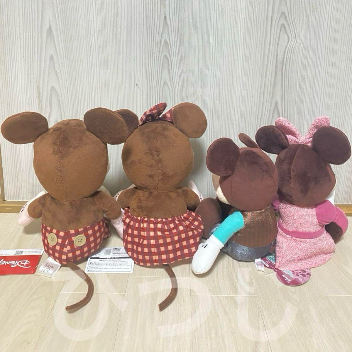ミッキー & ミニー ルビー & ミントショコラ ペアぬいぐるみ ミッキー & ミニー ルビー & ミントショコラ ペアぬいぐるみ