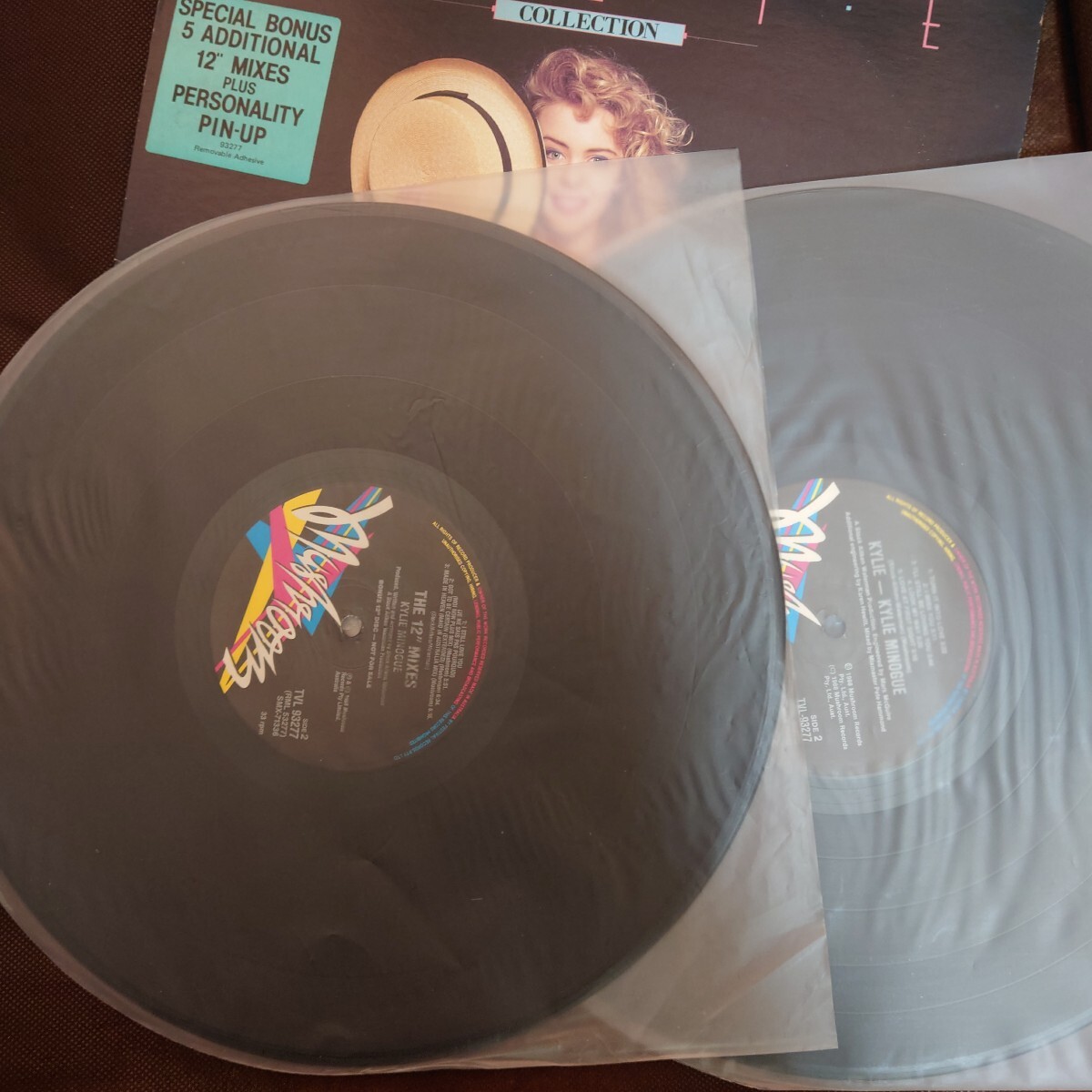 KYLIE MINOGUE THE 12 INCH MIXES kai Lee * Minaux g12 дюймовый одиночный лучший альбом 2 листов комплект зарубежная запись аналог запись очень редкий ценный 