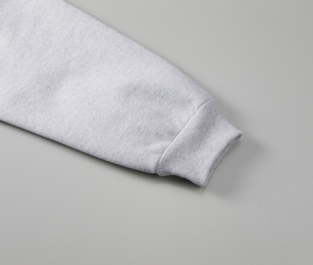 【訳有】579701 アッシュ XXL パーカー スウェット ジップアップ 裏起毛 15オンス 極厚 厚手 肉厚 フルジップ ユナイテッドアスレ_画像7