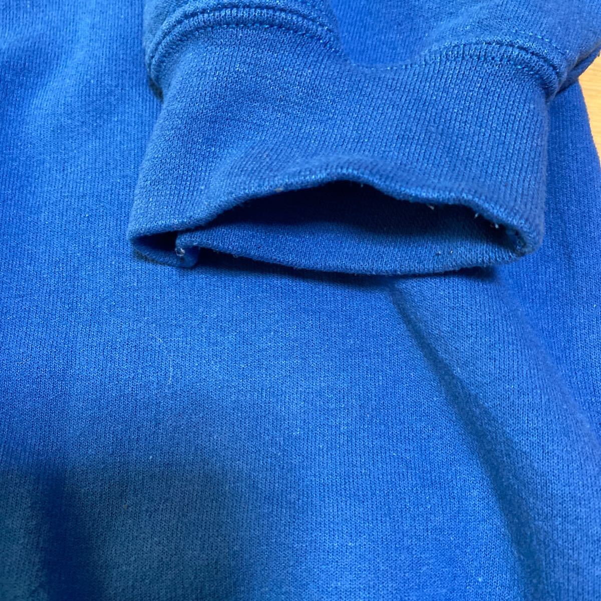 スウェット　 トレーナー　2XL 古着　ブルー　_画像4