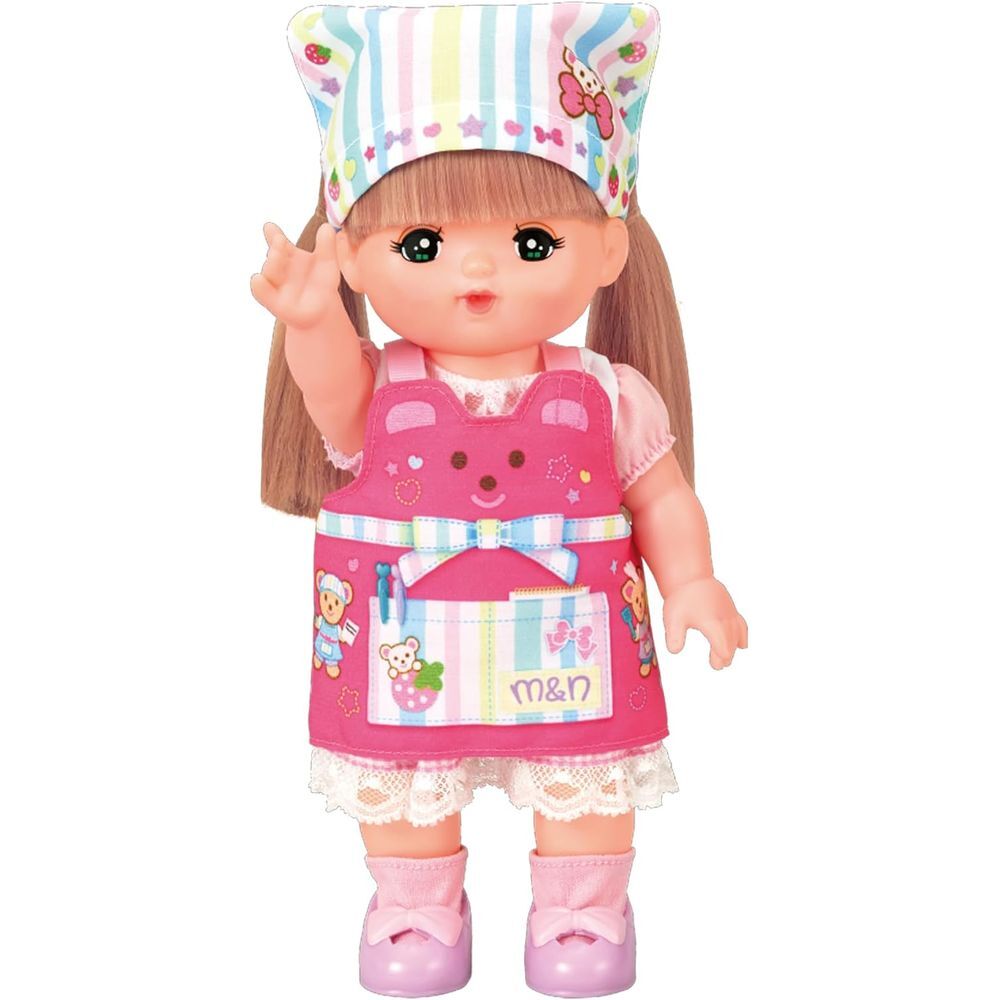 メール便発送 パイロットコーポレーション メルちゃん きせかえセット(服のみ) あこがれおしごと エプロンセット 3歳以上