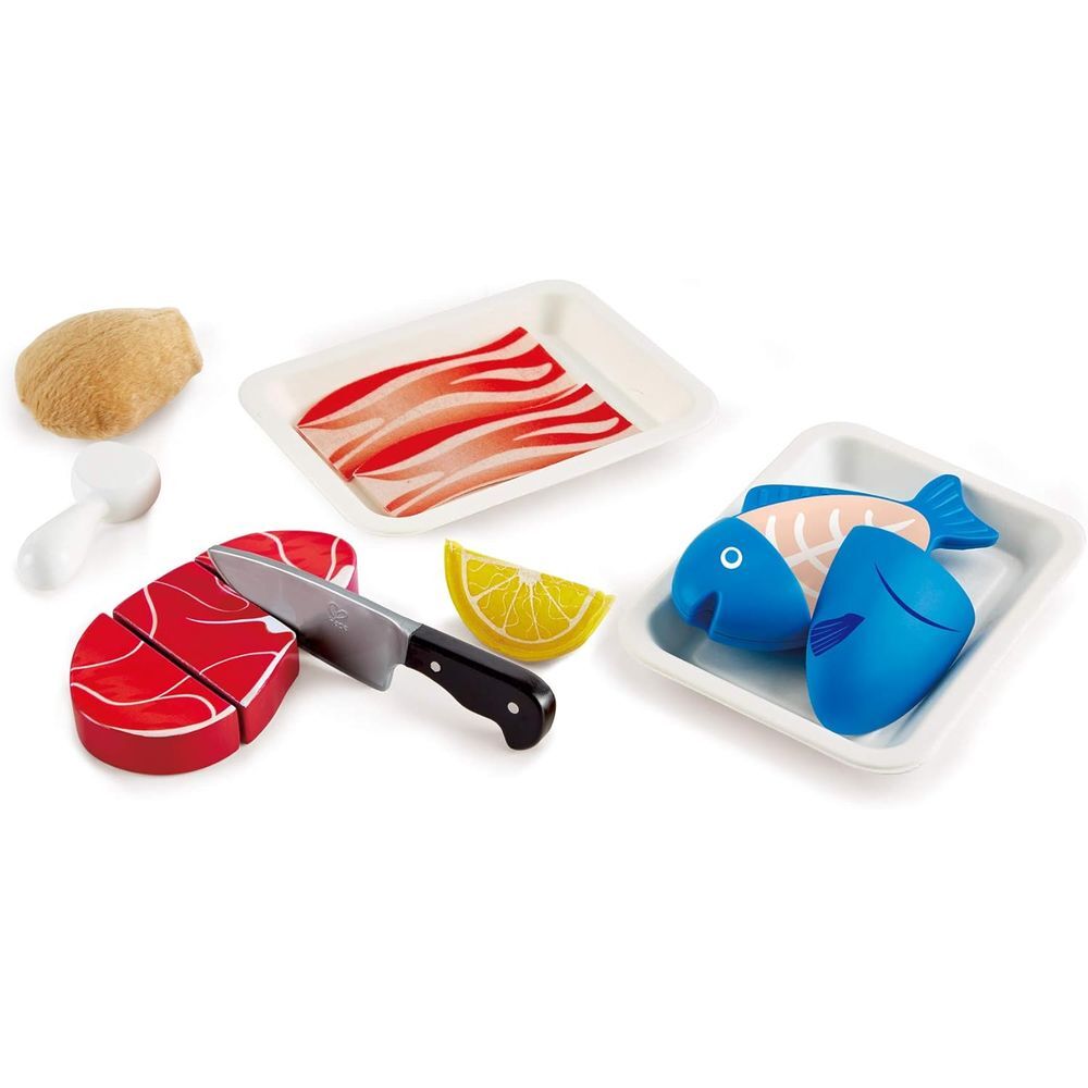 Hape(ハペ) おにく&おさかなセット E3155 知育玩具 3歳以上