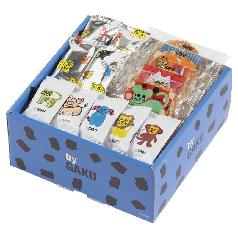 〔ギフト〕byGAKU アートなおかき C-D