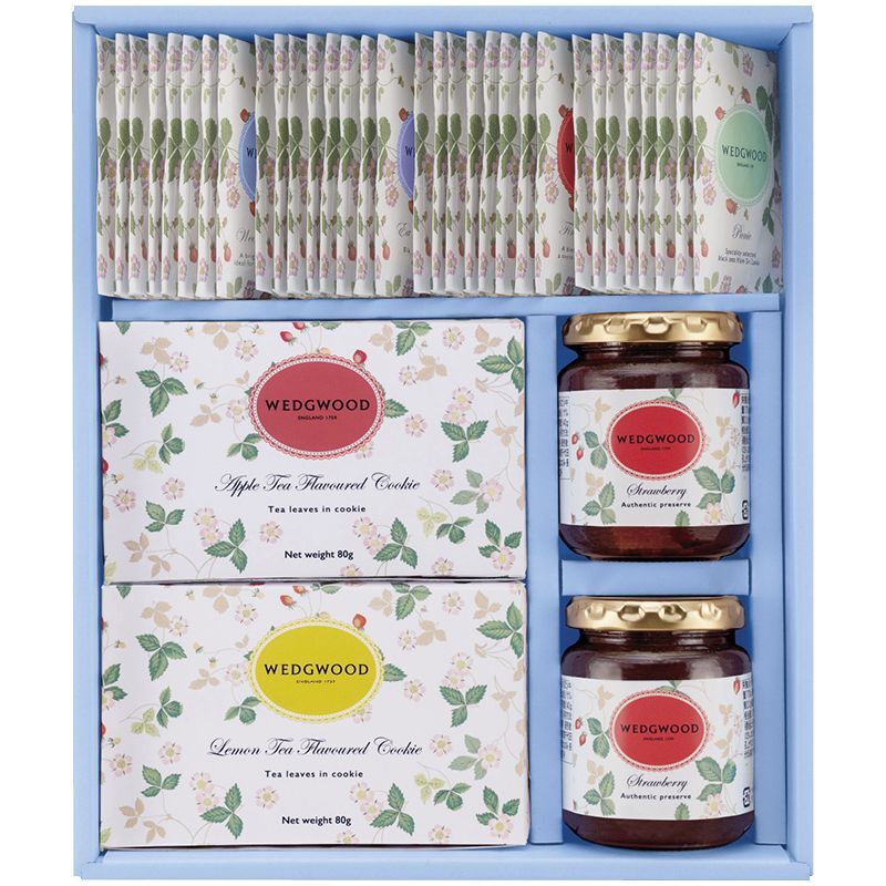 〔ギフト〕ウェッジウッド ワイルド ストロベリー アソート C-B