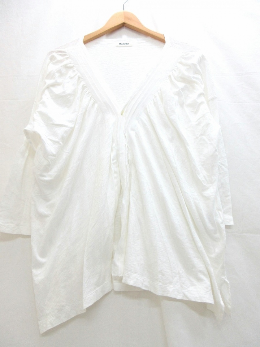 Plantation プランテーション 長袖カットソー 上衣　Tops M PL61JO057 綿100% 中国製 ISSEY MIYAKE イッセイミヤケ