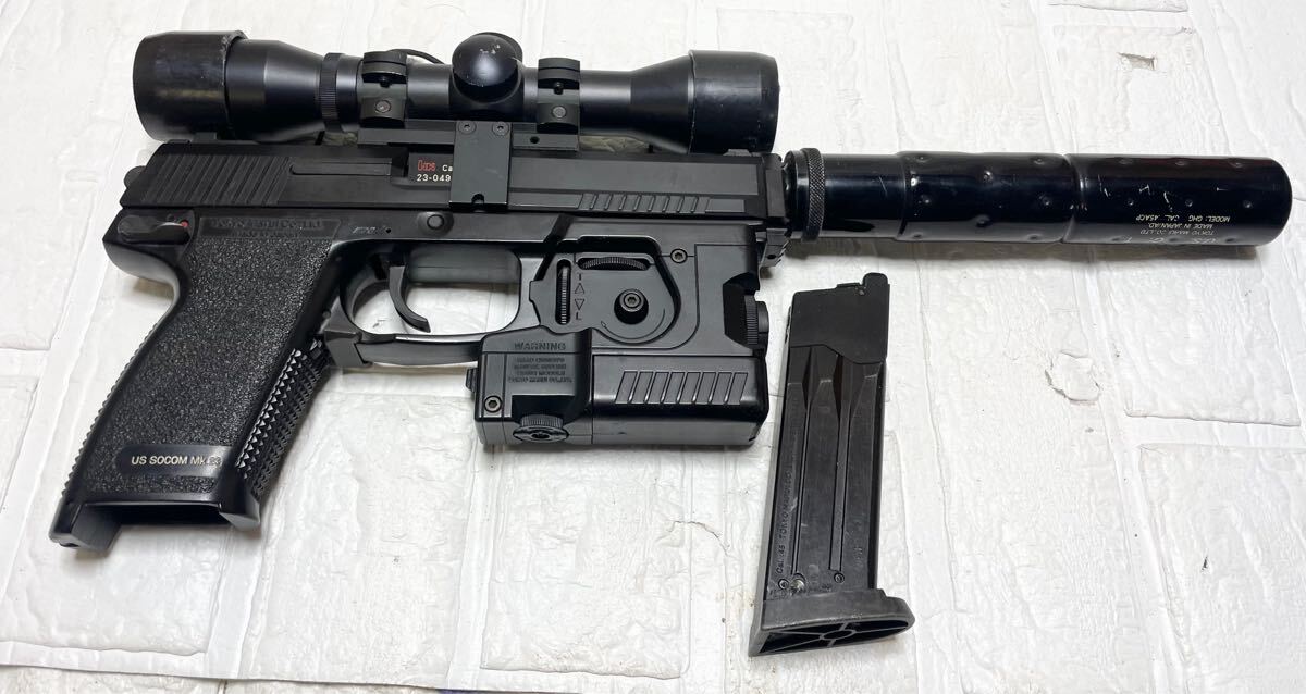 TOKTO MARUI 東京マルイ SOCOM Mk23 ソーコム HK US-GOVT. Cal