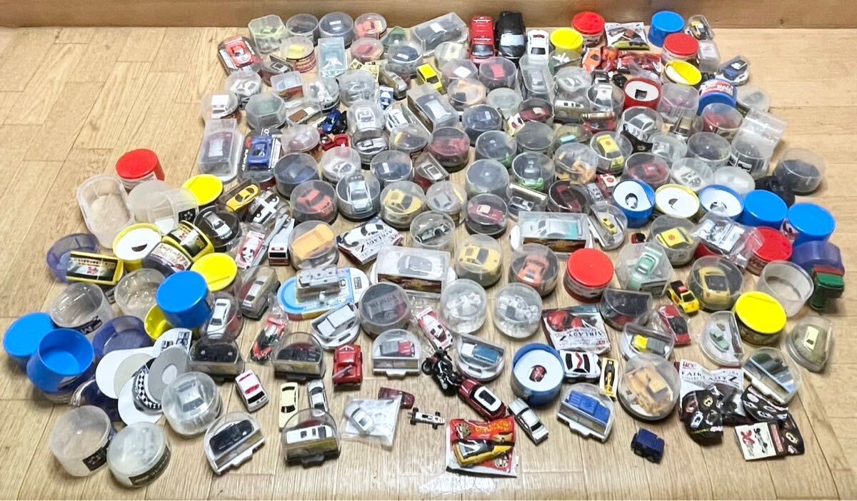 未使用 多数 ミニカー 食玩 サントリー BOSS WONDA 車 列車 消防車 パトカー など 大量 まとめて 162点 N13