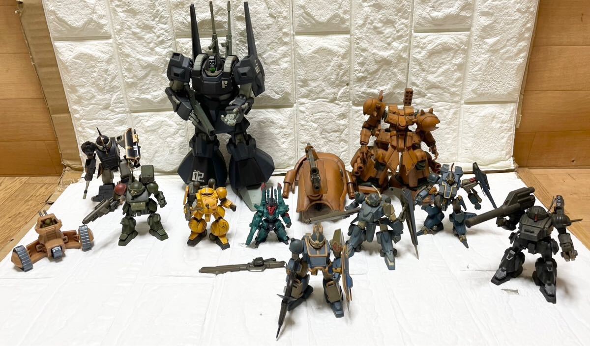 希少 ガンプラ 機動戦士ガンダム ゼータプラス ベルゼルガ ボトムズ コンバージ ザメル プラモデル 完成 組立済 等 大量 まとめて 12点 O8