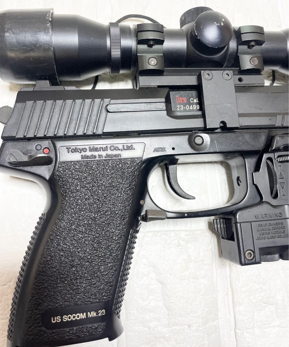 ソーコム Mk23 - 固定スライドガスガン | 東京マルイ