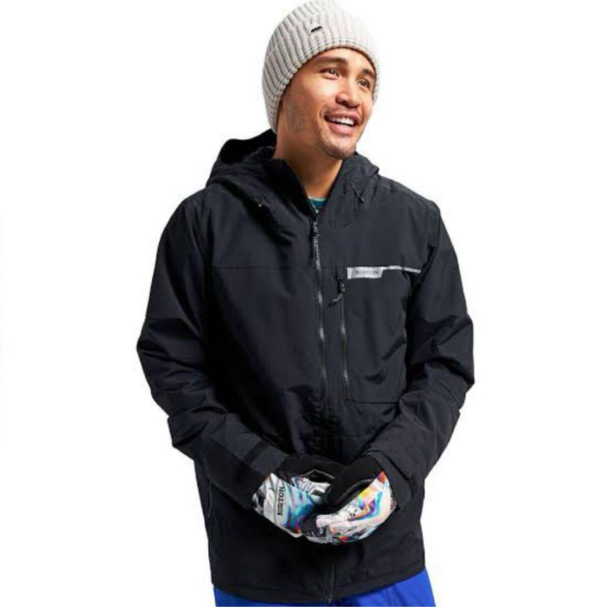 【美品】BURTON バートン スノーボード ウェア 2L ジャケット ブラック S size