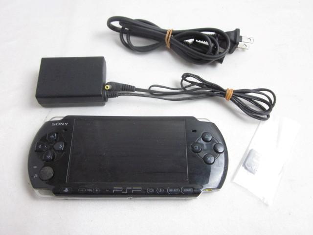 【同梱可】中古品 ゲーム PSP 本体 PSP3000 ピアノブラック 動作品 充電器 メモリースティック付き