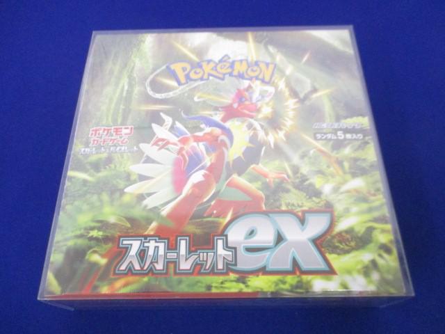 【同梱可】未開封 トレカ ポケモンカードゲーム 拡張パック スカーレットex 1BOX シュリンク付き