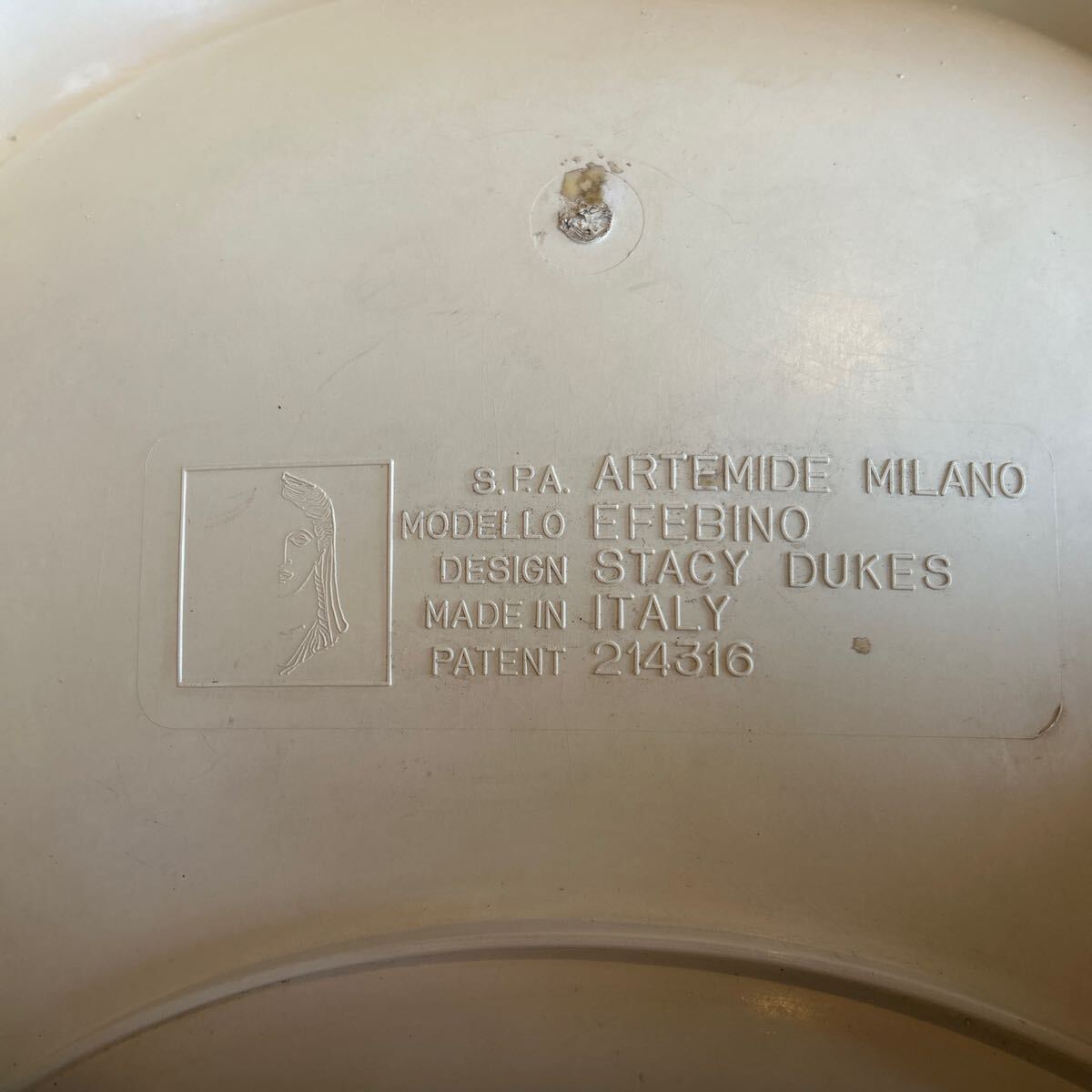 Artemide efebino 1966 Italy パントン スペースエイジ Artemide efebino 1966 Italy パントン スペースエイジ