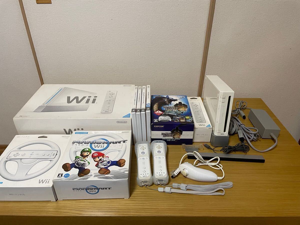 Nintendo Wii 本体・コントローラー・ソフト・他