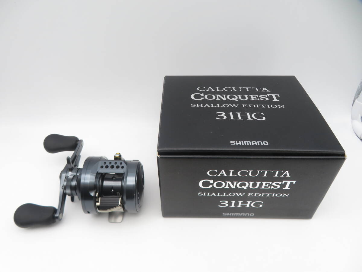 【キズ有】FI-823◆シマノ 24カルカッタコンクエスト シャローエディション 31HG 中古品