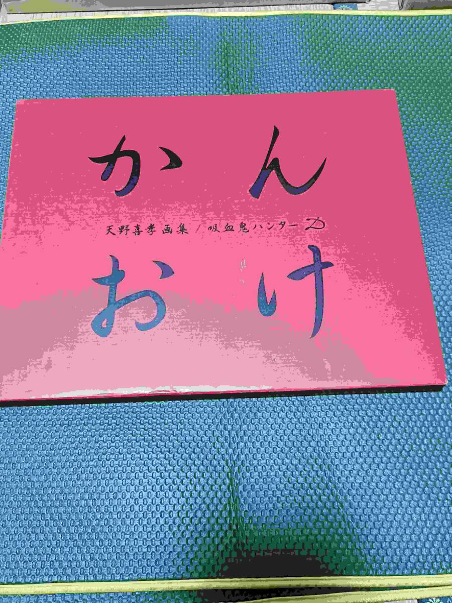 天野喜孝、画集【かんおけ】