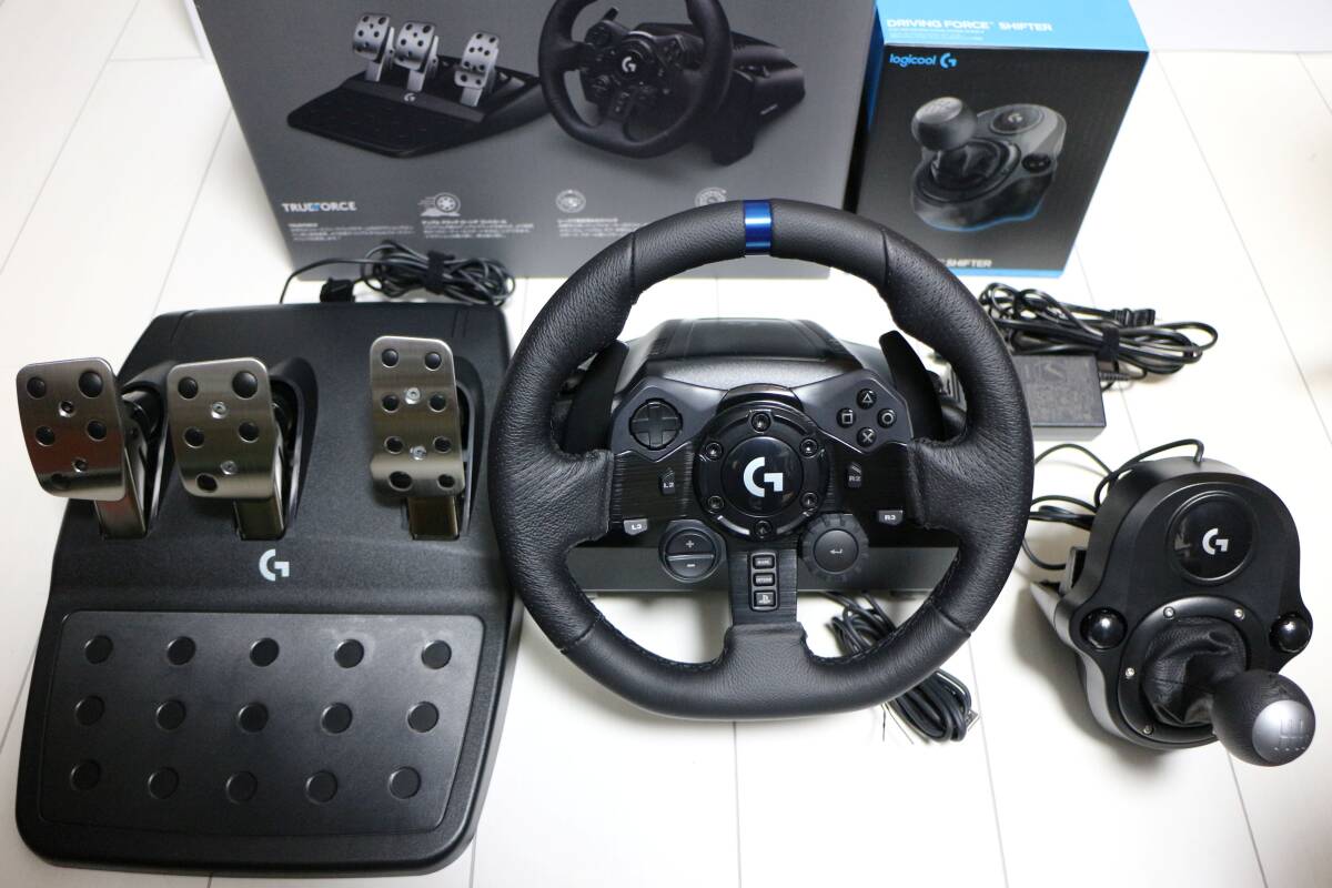送料無料】G923 TRUEFORCEレーシングホイール(6速シフター付き 送料無料】G923 TRUEFORCEレーシングホイール(6速シフター付き
