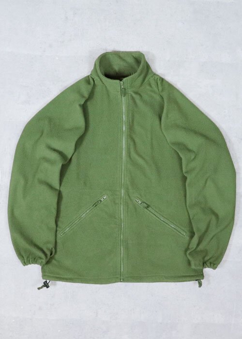 イギリス軍放出品　ODフリースジャケット　　102306