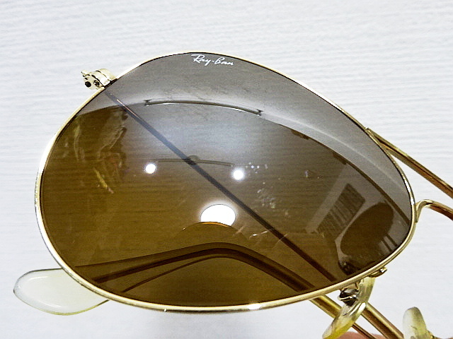 廃盤 B&L 茶 B15TGM ハーフミラー 58mm ドライビング メタル 廃盤 B&L 茶 B15TGM ハーフミラー 58mm ドライビング メタル