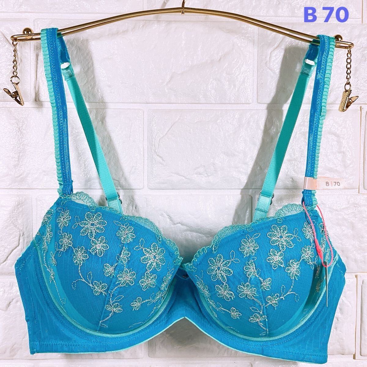 新品　アモスタイル　ブライトサマーチャーミングラマー　ブラジャー　B 70_画像1