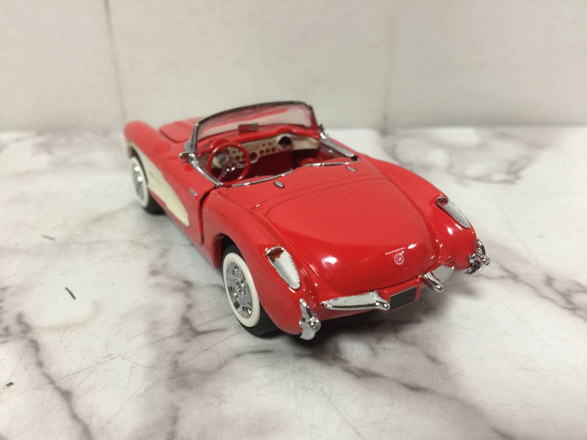 FRANKLIN MINT　フランクリンミント　ミニカー　シボレー　コルペット　レッド　　　　MSE
