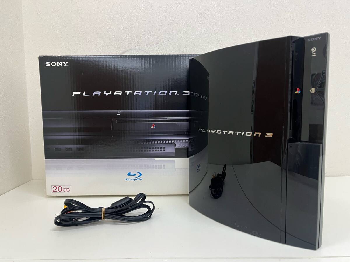 #7609 SONY PlayStation3 PS3 20GB CECHB00 プレイステーション3 プレステ3 本体のみ 現状品