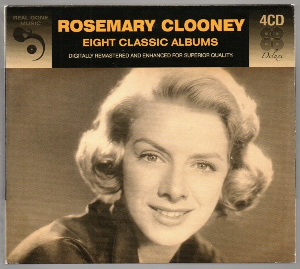 [中古CD] ローズマリー・クルーニー/ ROSEMARY CLOONEY, EIGHT CLASSIC ALBUMS ☆輸入盤4CD
