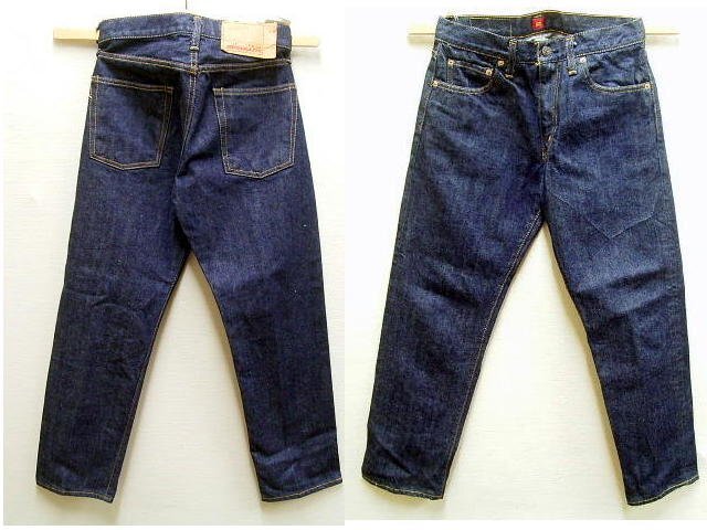 ◇即決[W30L29]ほぼ未使用品 RESOLUTE 712 濃紺 ローライズ スリム ビンテージ復刻 レプリカ デニム パンツ■5963