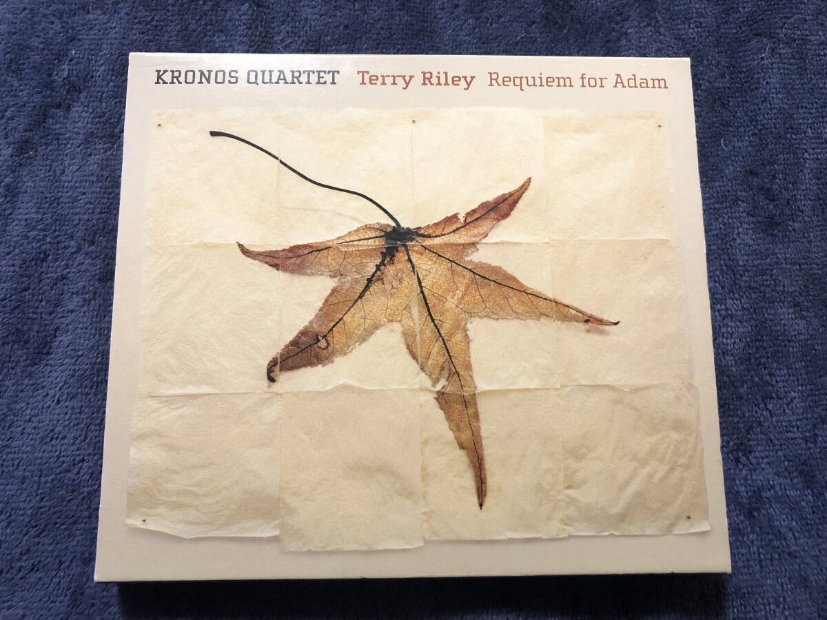 TERRY RILEY - REQUIEM FOR ADAM CD / KRONOS QUARTET スリーヴケース付き