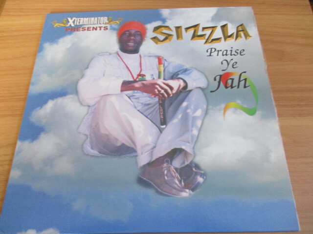 SIZZLA LP！PRAISE YE JAH, 1997, US ORG！90s ROOTS 最高峰の1つ, 美品