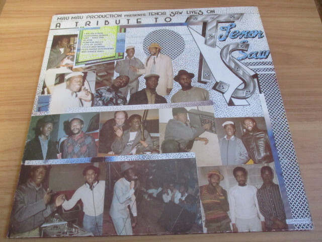 TENOR SAW LP！A TRIBUTE TO, LIVES ON, ライブとインタビュー, BARRINGTON LEVY, 美品