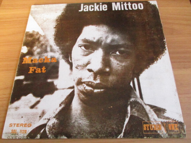 JACKIE MITTOO LP！MACKA FAT, STUDIO ONE, 極美品