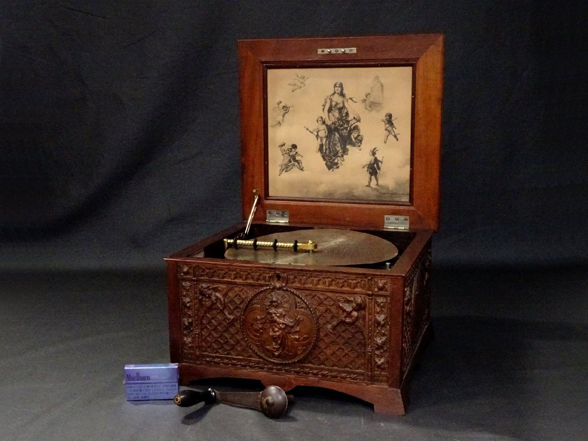 ∇花∇最高級 1910年頃 アメリカ製『REGINA レジーナ社』円盤 ∇花∇最高級 1910年頃 アメリカ製『REGINA レジーナ社』円盤