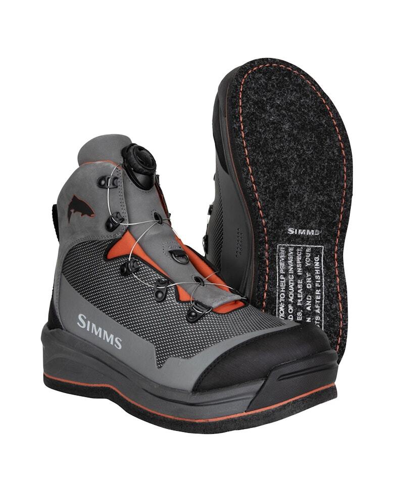 SIMMS ガイド　BOA ブーツ　フェルト　US-10