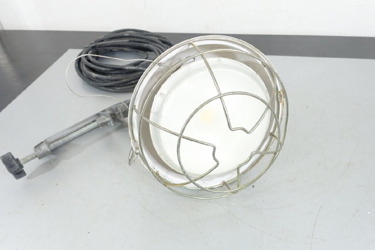 E　40W形　ハタヤ　屋外用　LED作業(yè)燈　REL-10W　白色　LEDメガライト　LED投光器　照明器具　100V　畑屋制作所