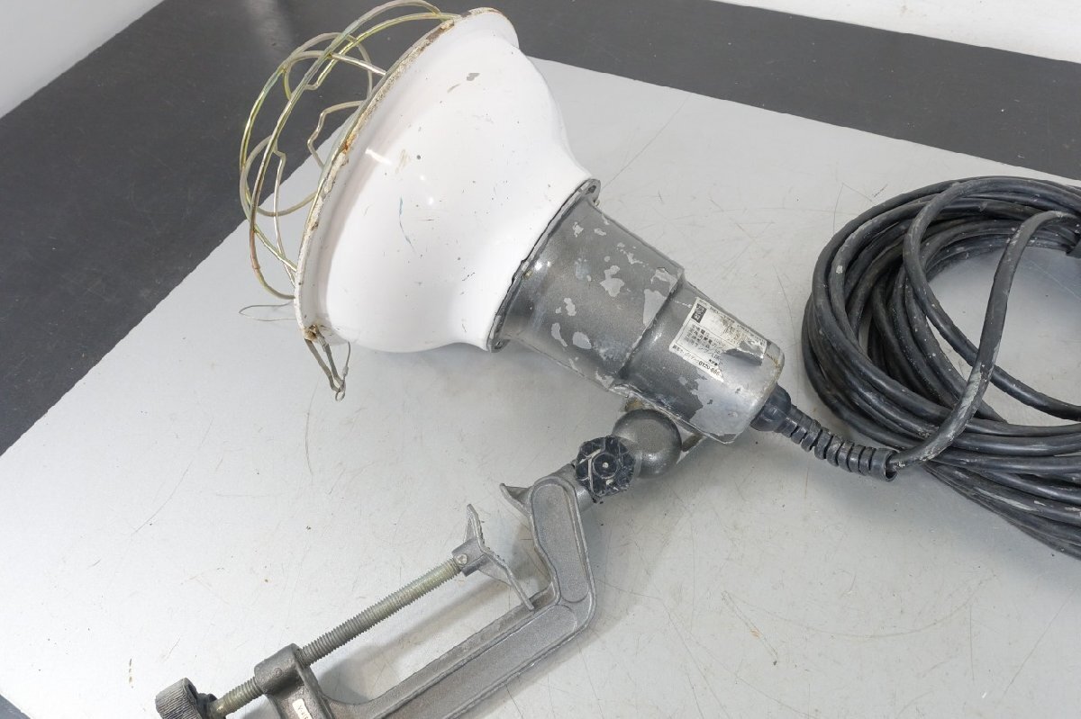 E　40W形　ハタヤ　屋外用　LED作業(yè)燈　REL-10W　白色　LEDメガライト　LED投光器　照明器具　100V　畑屋制作所