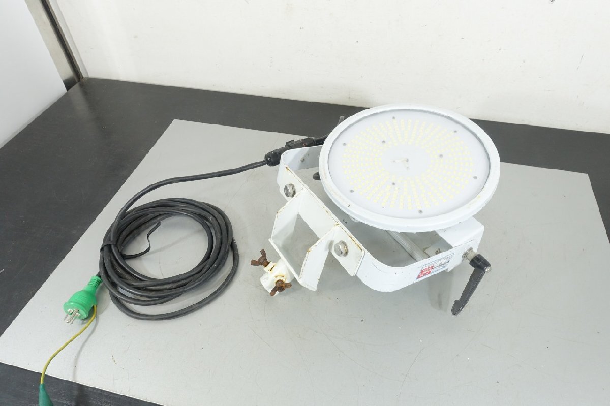 A 100W形 日動工業 屋外用 LED作業灯 L100V2-D-HW-50K-N 白色 A 100W形 日動工業 屋外用 LED作業灯 L100V2-D-HW-50K-N 白色