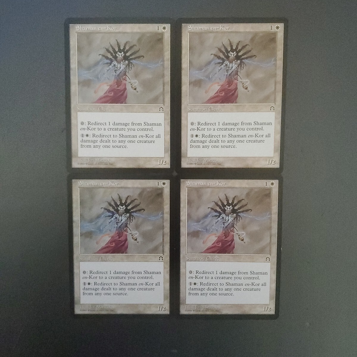 MTG コーのシャーマン STH 英語 4枚セット