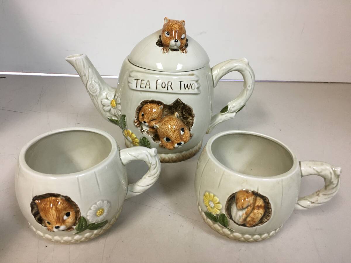 A3141　MARURI　マルリ　ティーポット　ティーセット　マグカップ　TEA FOR TWO　未使用・長期保管